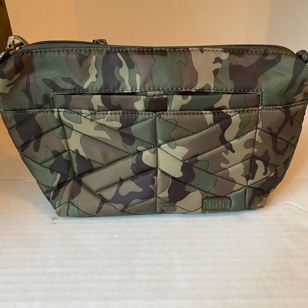 Lug Crossbody Flare Camo Green New